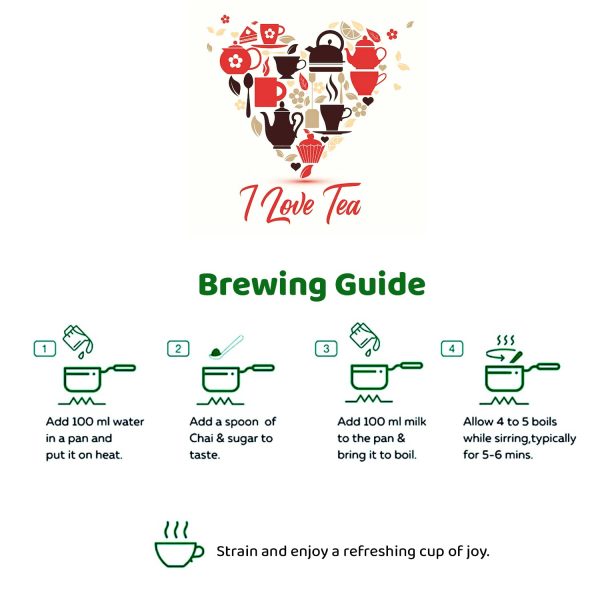 Lalbaba Premium Darjeeling Tea | Loose Leaf Tea for a Rich and Delightful Experience | Premium Chai | Kadak Cha | Morning Tea | Black Tea | 200g - Image 2