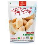 Fastbite Natural Premium Whole Cashews | Whole Crunchy Cashew | Premium Kaju nuts Dry Fruit | Nutritious & Delicious | Gluten Free & Plant-based Protein | Best value pack | Delivery Included (200 gm)